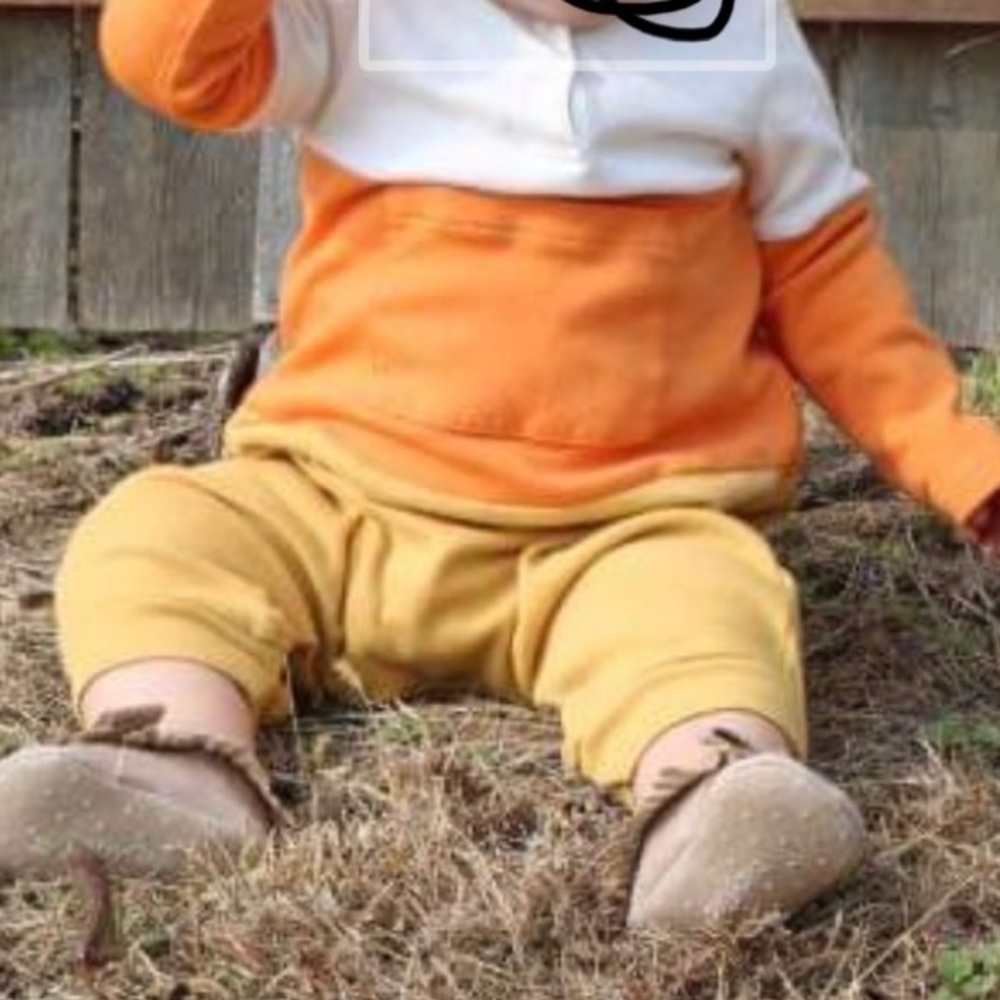 Hallmark Baby candy corn outfit